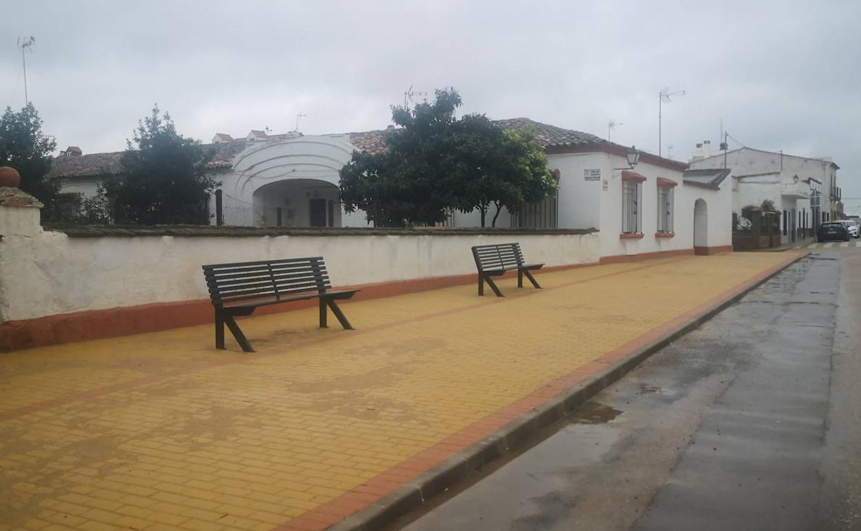 Nuevo acerado en la calle Félix Soto de Valverde de Leganés