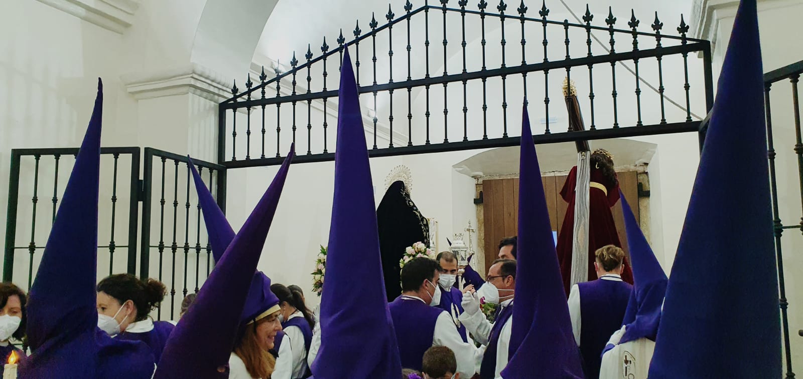 Fotos: Procesión de Jesús Nazareno y Nuestra Señora de los Dolores