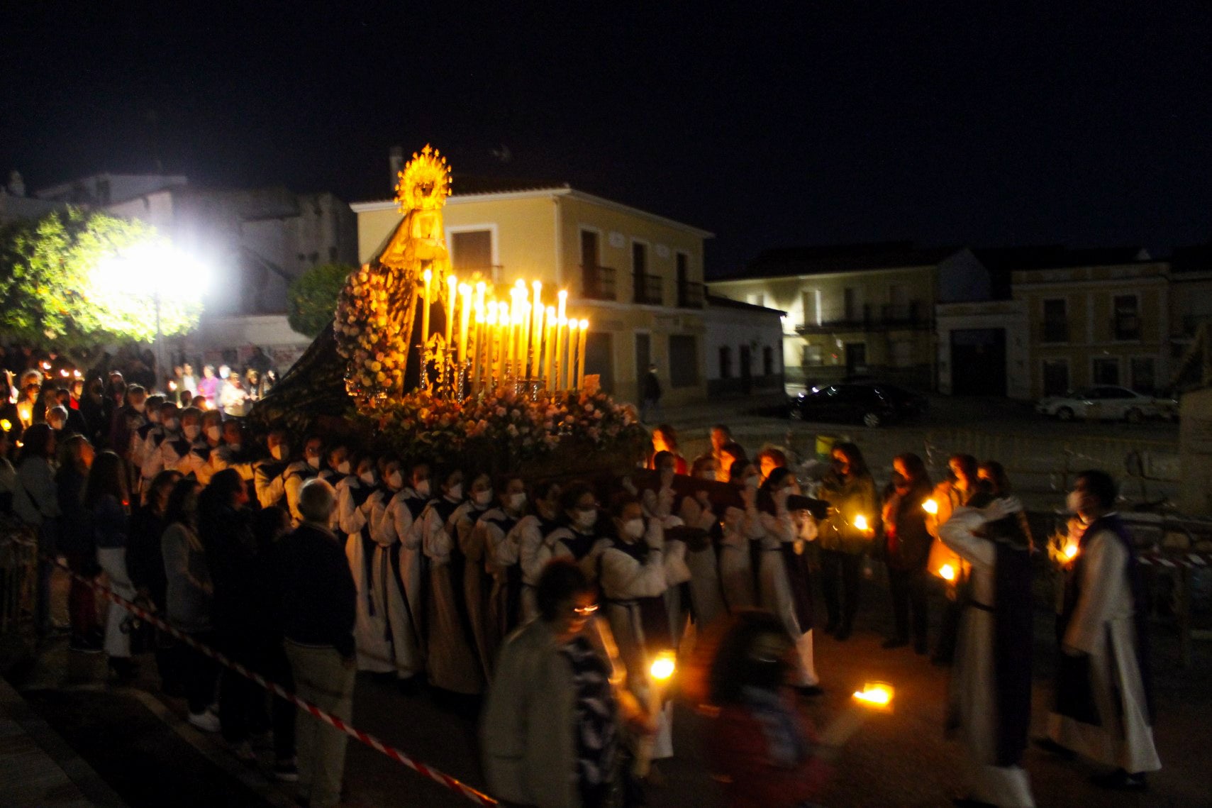 Fotos: Procesión del Silencio con la Nuestra Señora de la Soledad