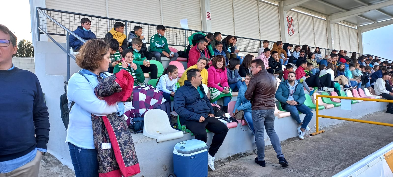 Algunos aficionados valverdeños