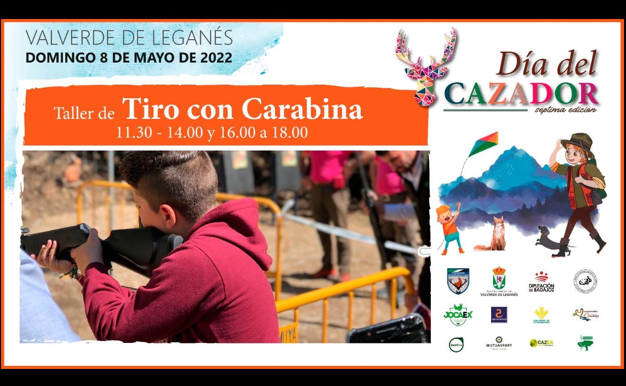 Día del Cazador: No faltará el tiro con carabina durante el Día del Cazador del próximo domingo
