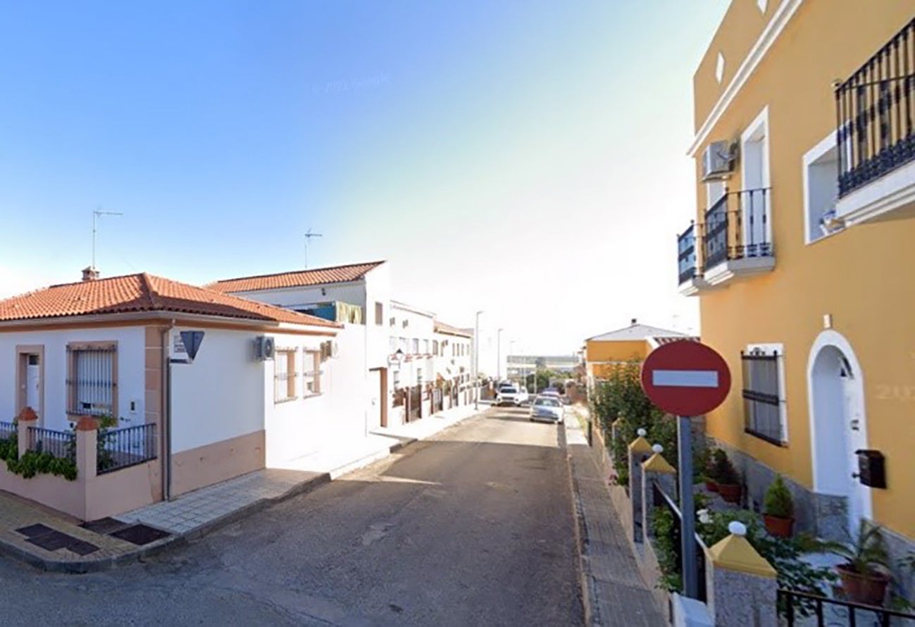 Calle que lleva el nombre de Ana Noriego Vinagre en Valverde de Leganés