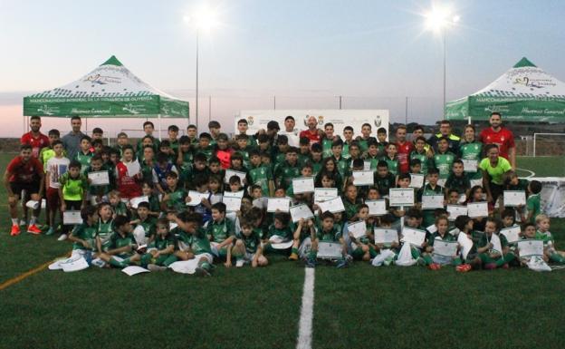 Clausura de la temporada en fútbol base
