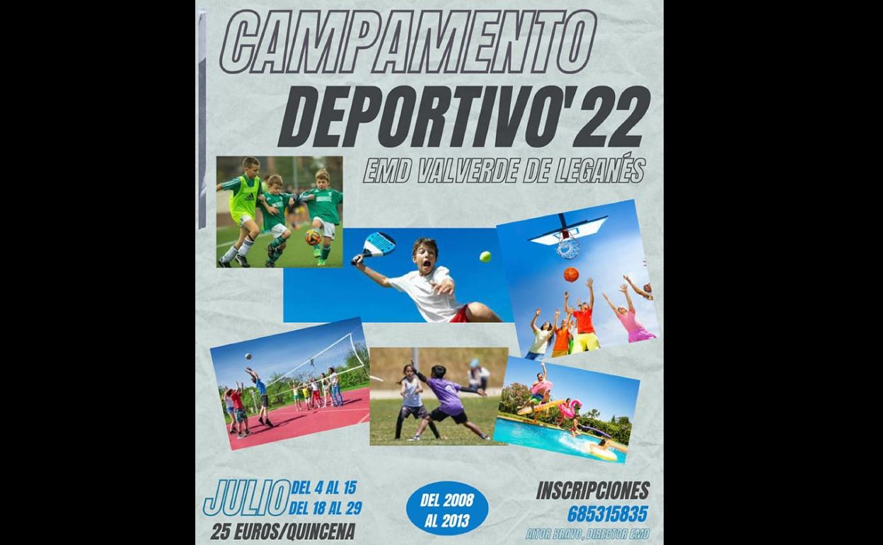 Campamento Deportivo 2022: El Campamento Deportivo, otra alternativa para el verano