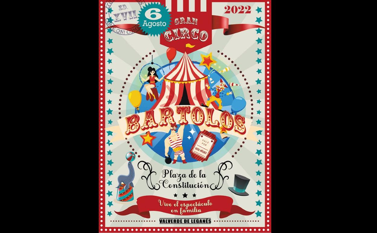 Cartel de la próxima edición de Los Bartolos en Valverde de Leganés