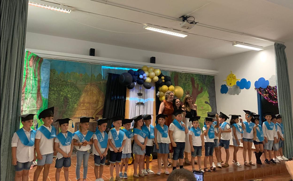 Graduación de los niños de 5 años