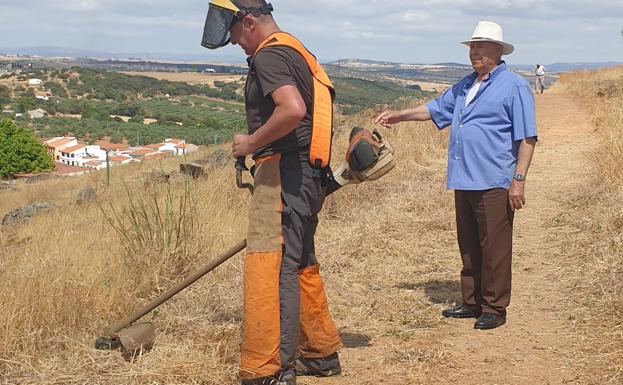 Imagen principal - Algunas imágenes de las tareas realizadas