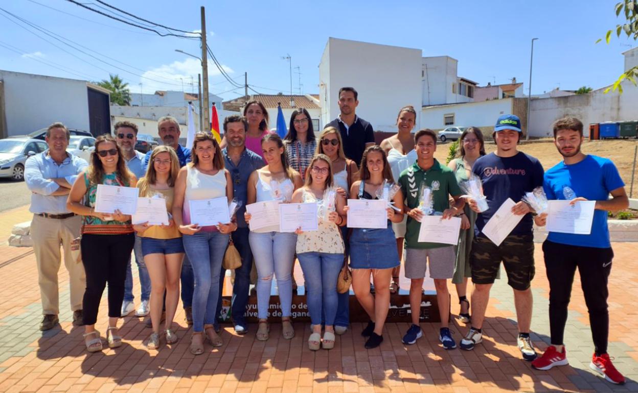 Acto de clausura de la escuela taller 'Valverde + Habitable'