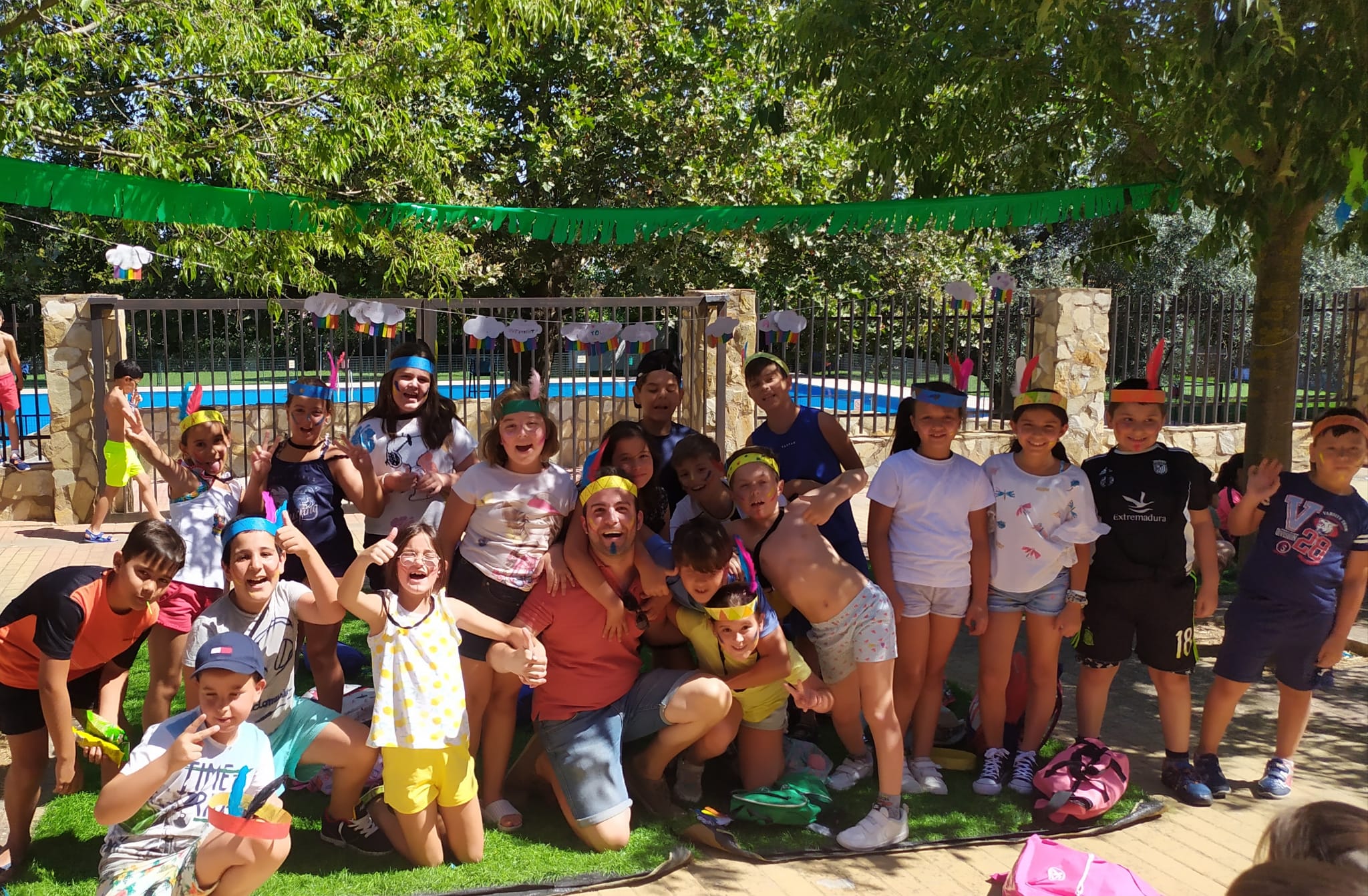 Fotos: Fiesta del final de la primera quincena del Campamento de Verano