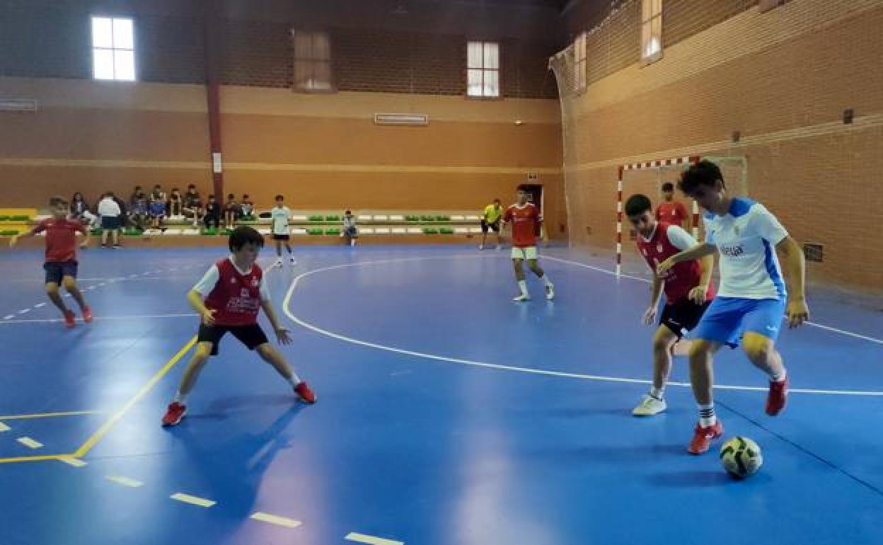 Torneo de fútbol base en Valverde de Leganés