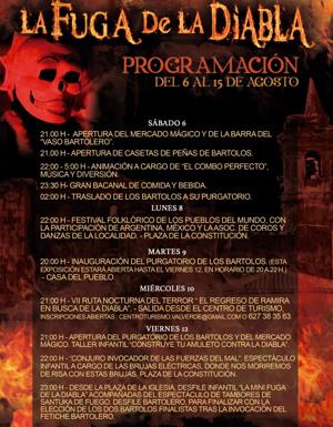 Programación de 'La Fuga de la Diabla'