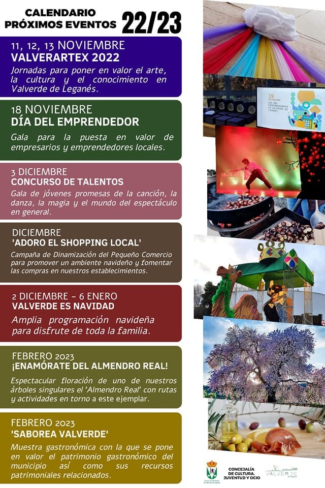 Calendario de eventos