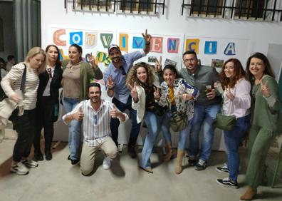 Imagen secundaria 1 - Algunas imágenes de la convivencia