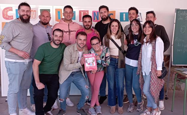 Imagen principal - Algunas imágenes de la convivencia