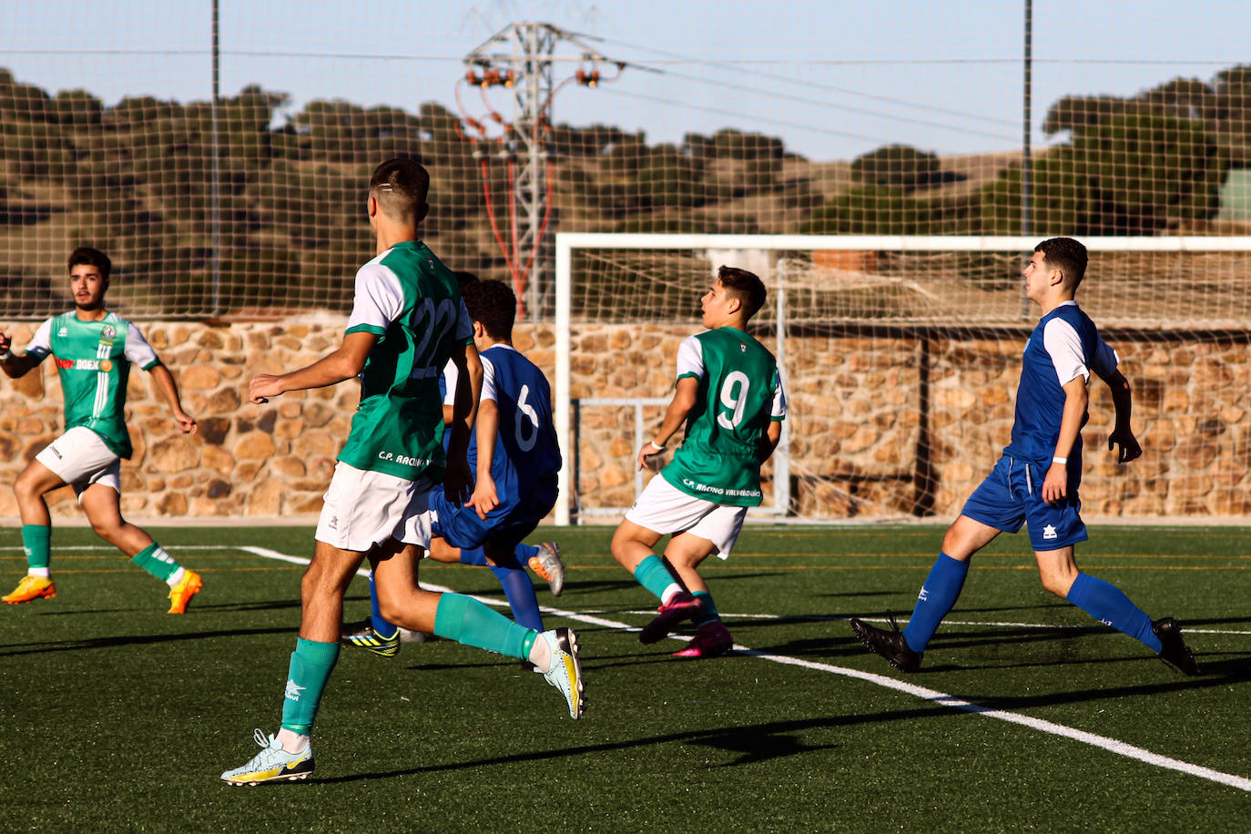 Fotos: Juveniles: Racing Valverdeño - San Roque