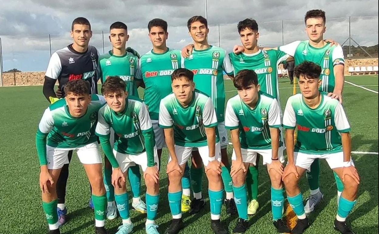 Equipo titular ante el Santa Isabel