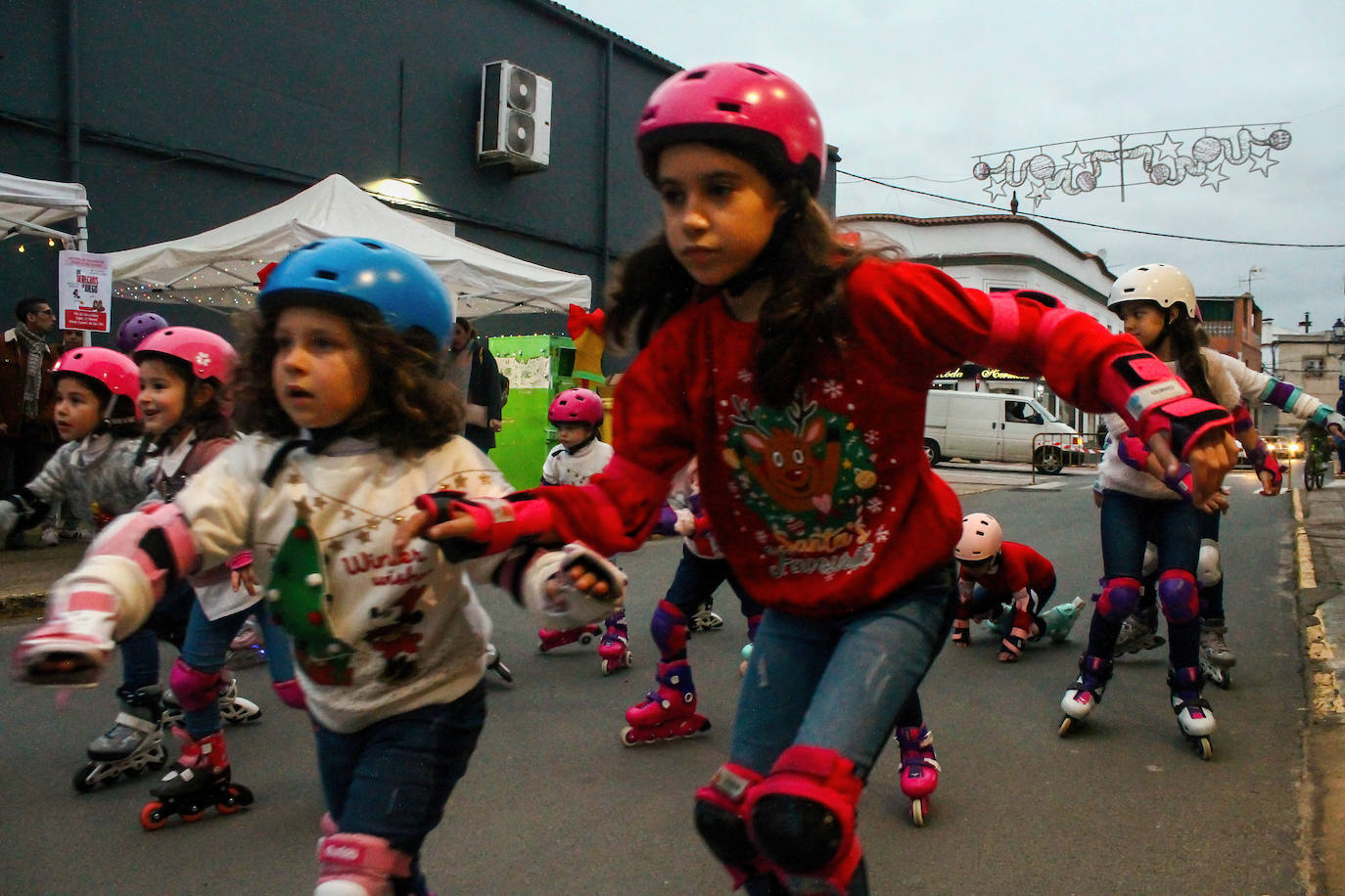 Fotos: Visita de Papá Noel