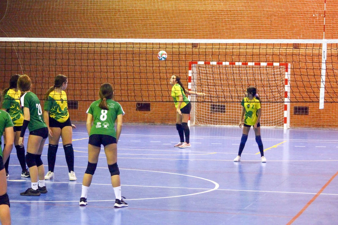 Fotos: Voleibol Infantil Valverde - Villanueva del Fresno