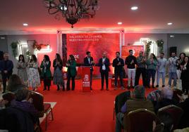 Presentación de la candidatura de Manolo Borrego