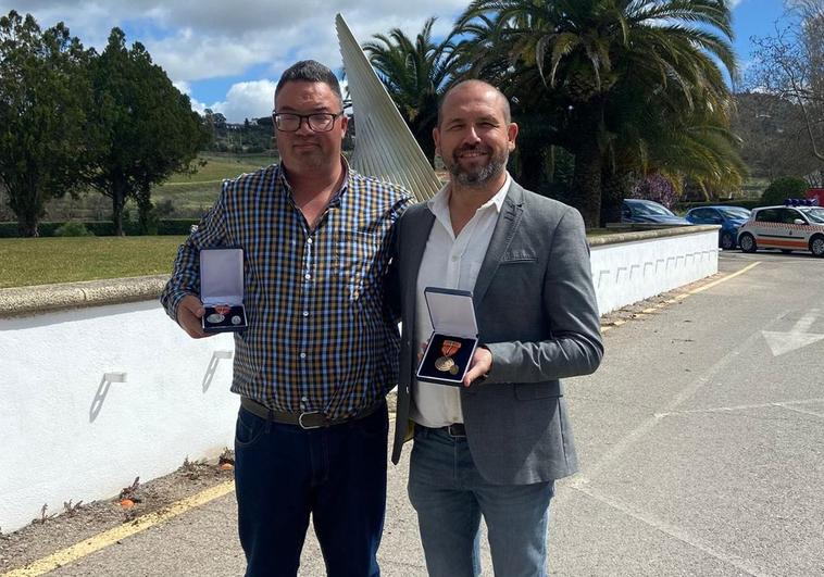 Protección Civil de Valverde recibe varias condecoraciones