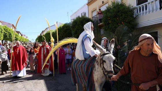 El Domingo de Ramos inicia la Semana Santa 2023 con la procesión de la 'Burrina'