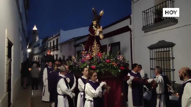 La procesión de Jesús Nazareno de Valverde Leganés en el Miércoles Santo