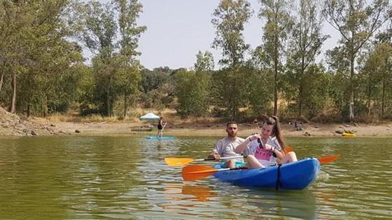 Vuelven las jornadas de piragüismo al pantano de Piedra Aguda