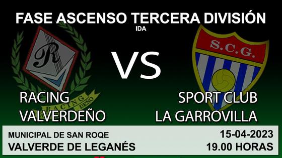 Esta tarde el Racing Valverdeño afronta el partido de ida en la fase de ascenso