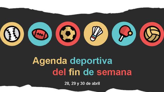 Agenda deportiva para este fin de semana