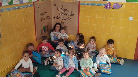 La guardería municipal también celebró el Día del Libro