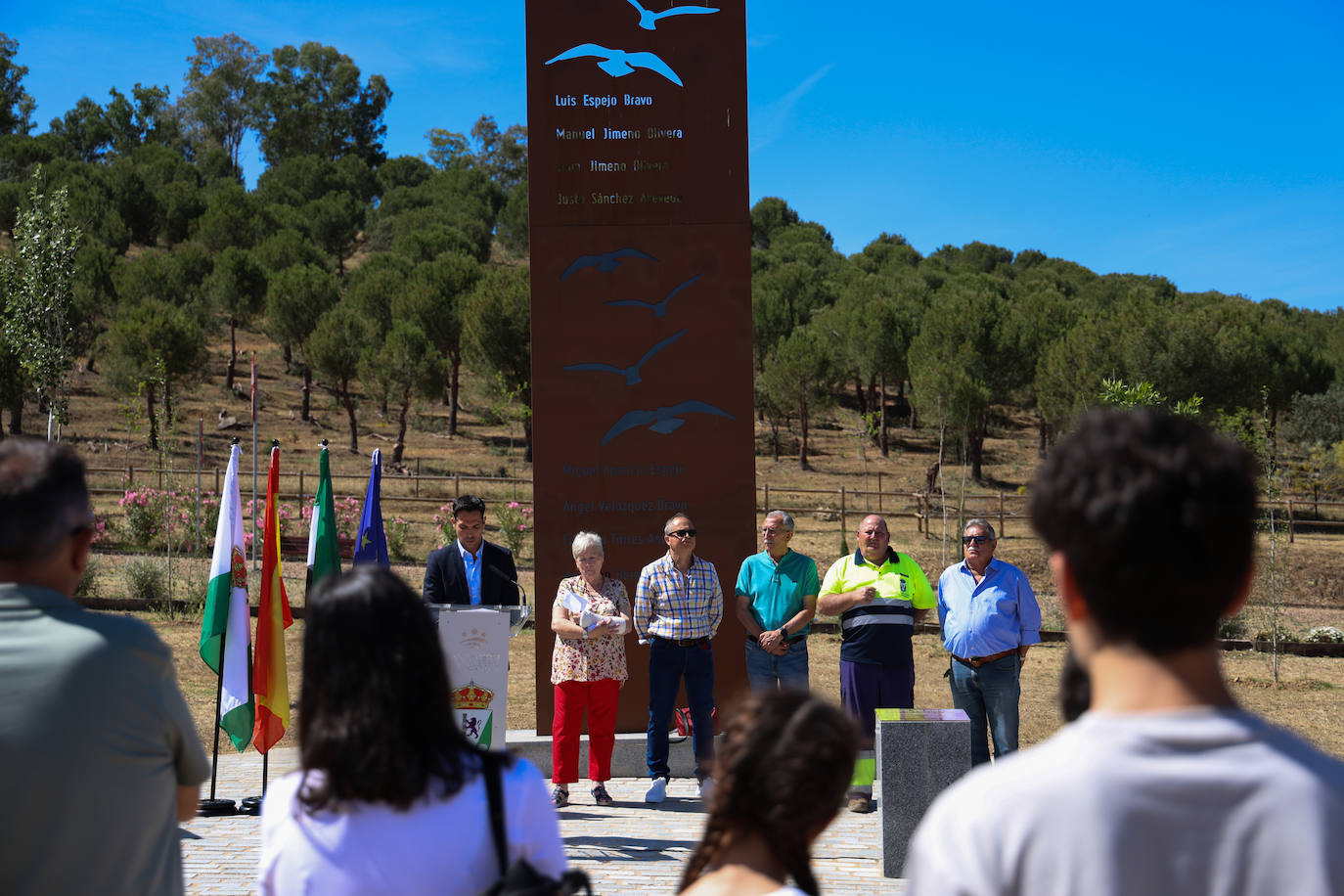 Homenaje a las víctimas del campo de concentración de Mauthausen