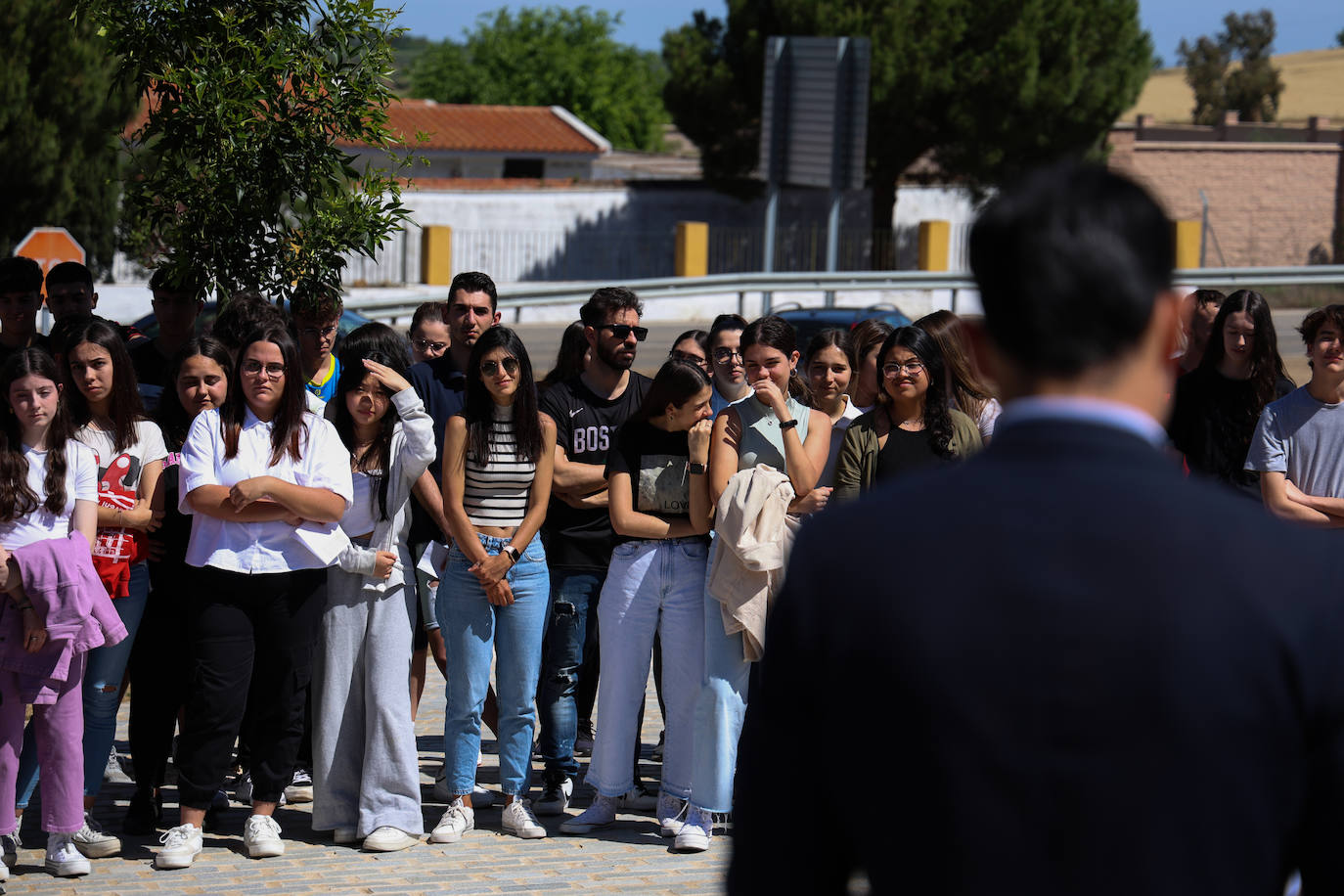 Homenaje a las víctimas del campo de concentración de Mauthausen