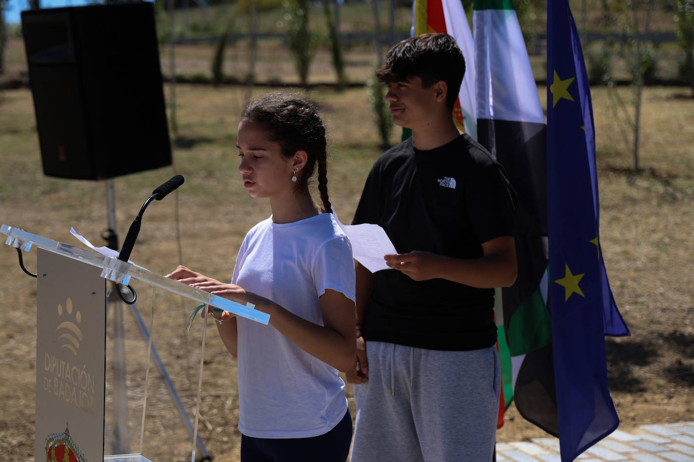 Homenaje a las víctimas del campo de concentración de Mauthausen