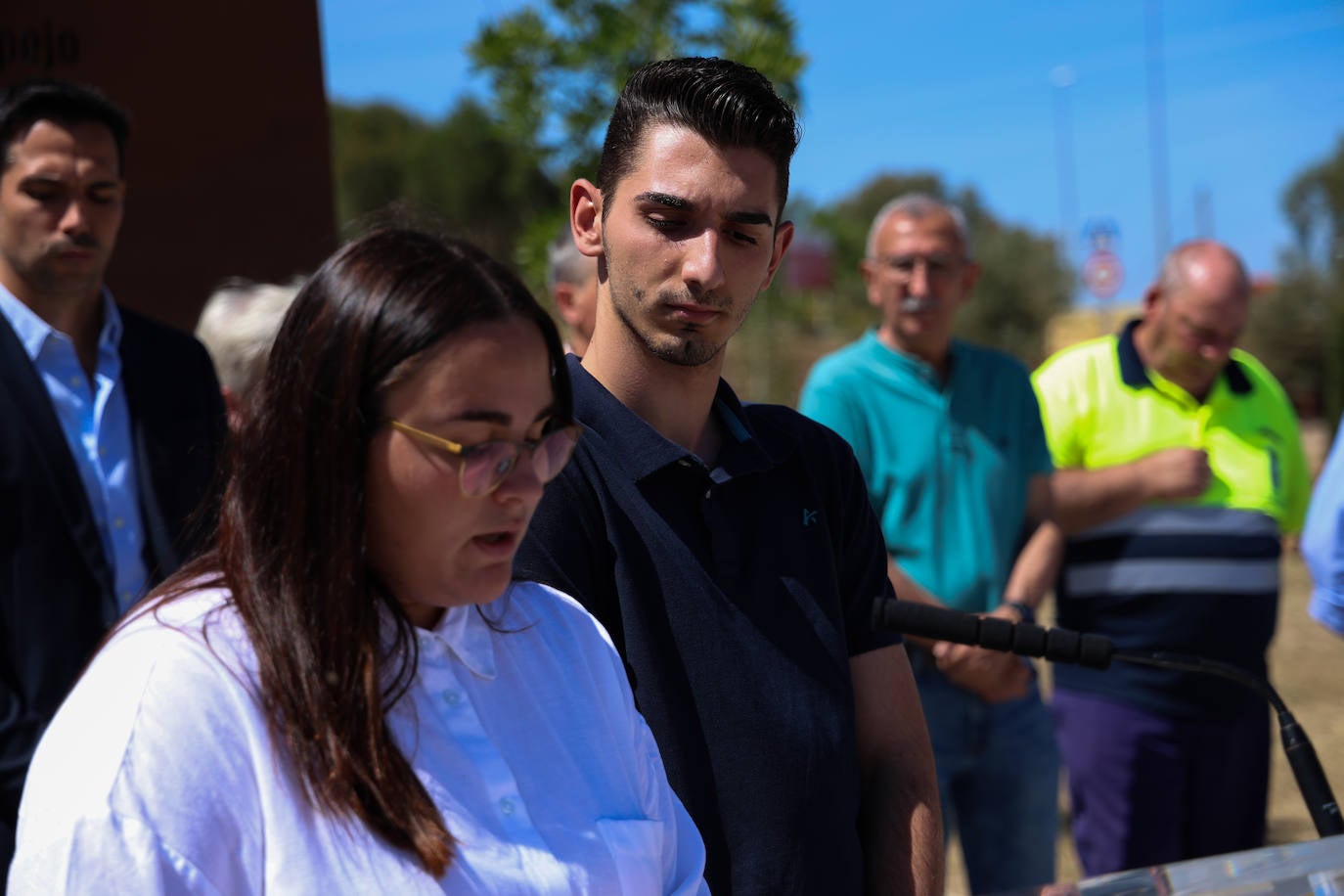 Homenaje a las víctimas del campo de concentración de Mauthausen