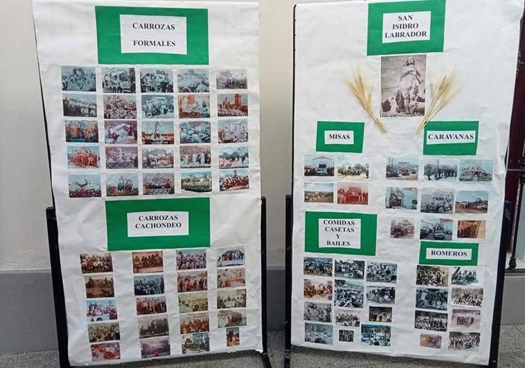 La Casa de la Cultura acoge una exposición fotográfica con imágenes de las carrozas de San Isidro