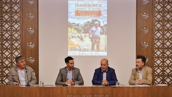 Presentada 'Vive la Trashumancia' y la 'Feria del Queso Artesano' en la Diputación de Badajoz