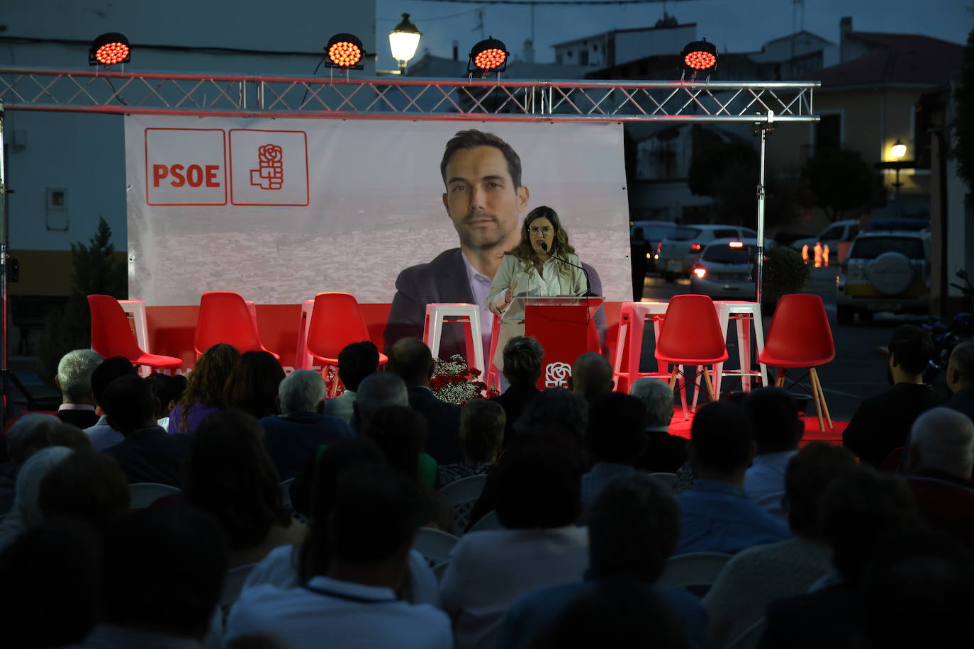 Mitin del Partido Socialista