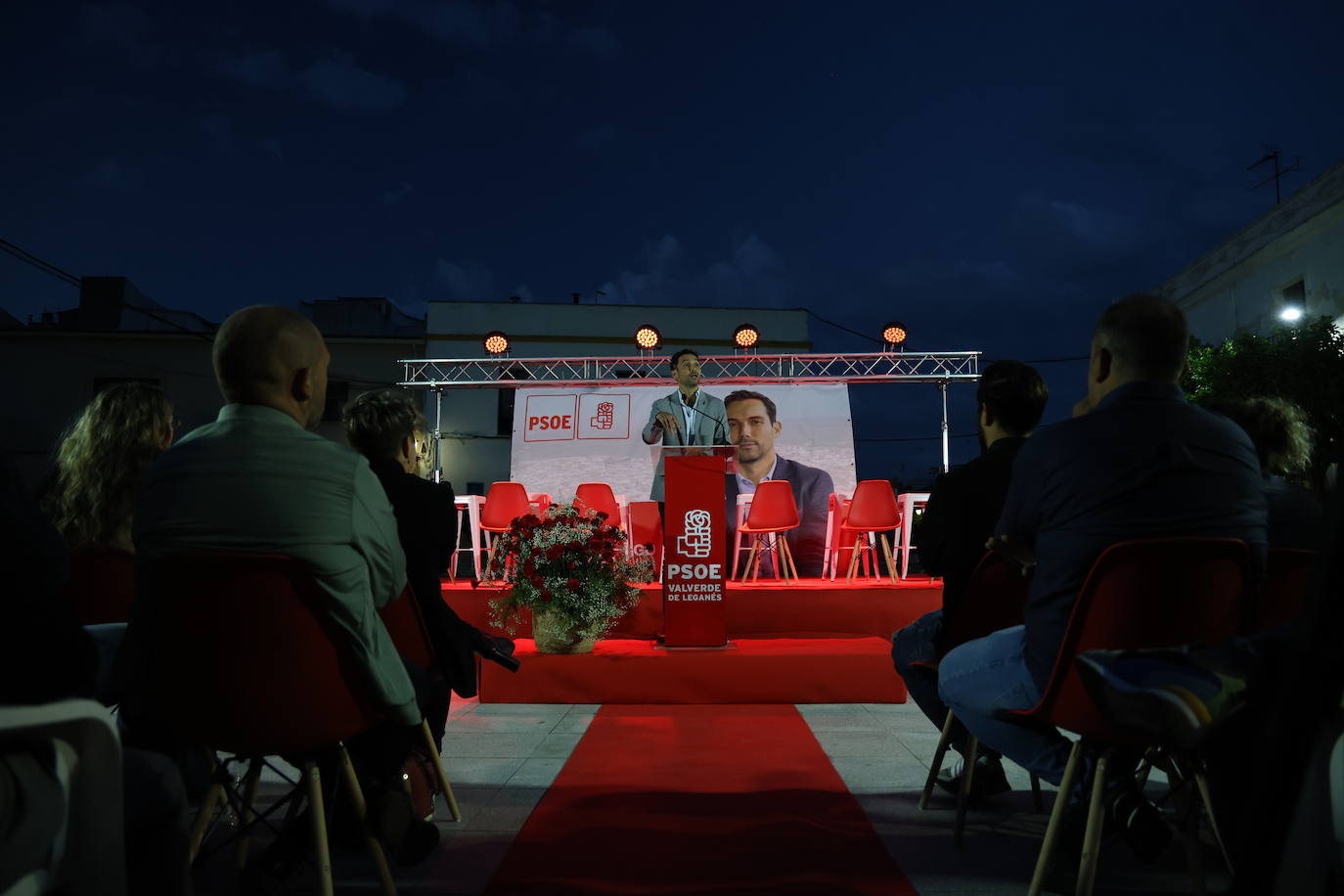 Mitin del Partido Socialista