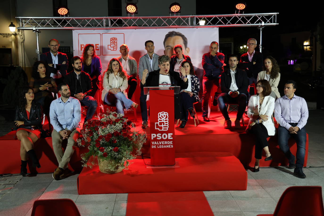 Mitin del Partido Socialista