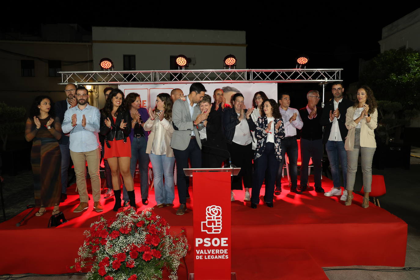 Mitin del Partido Socialista
