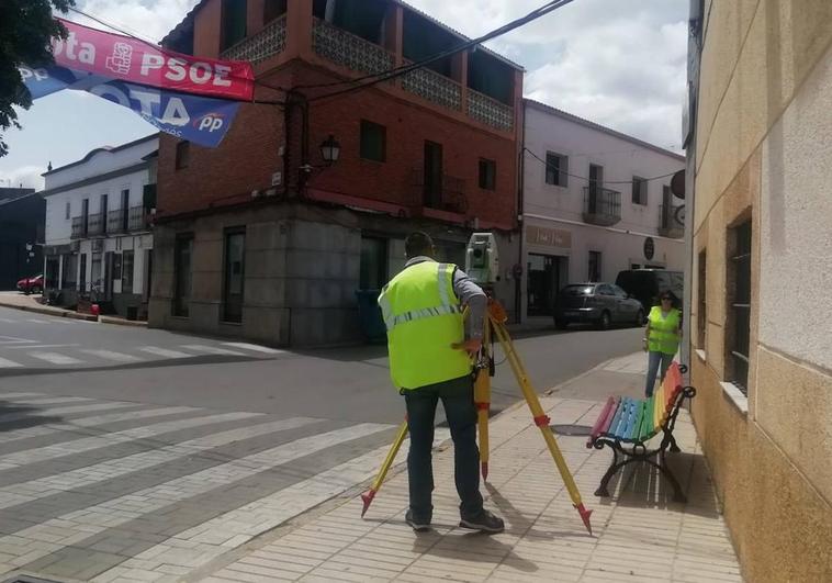Comienzan las mediciones para la obra del arroyo a su paso por el casco urbano