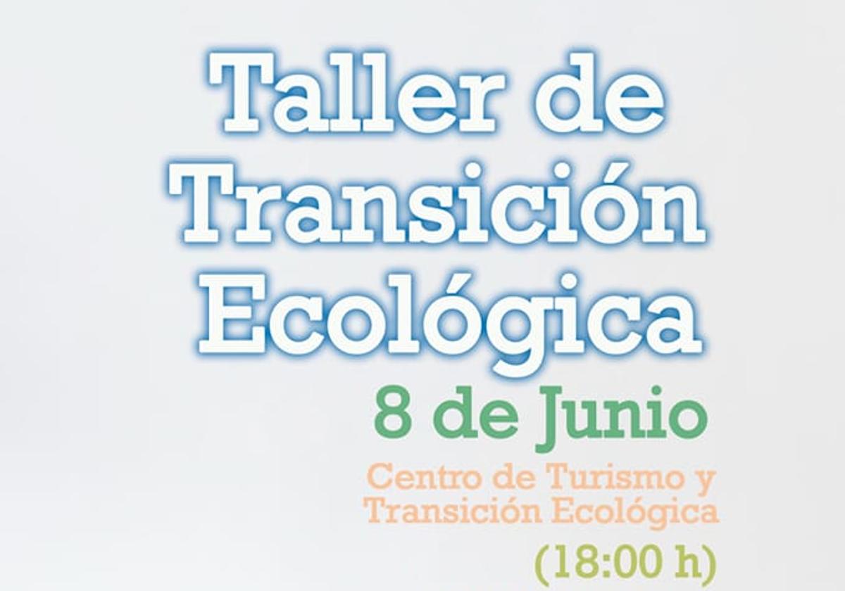 Esta tarde hay un taller infantil para la Transición Ecológica