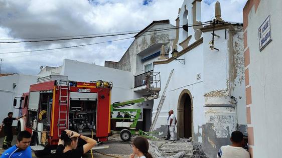 Una discusión familiar termina en el incendio de una casa