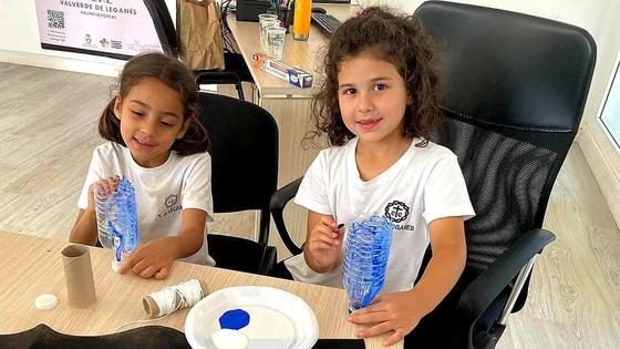 Celebrado el taller infantil de reciclaje