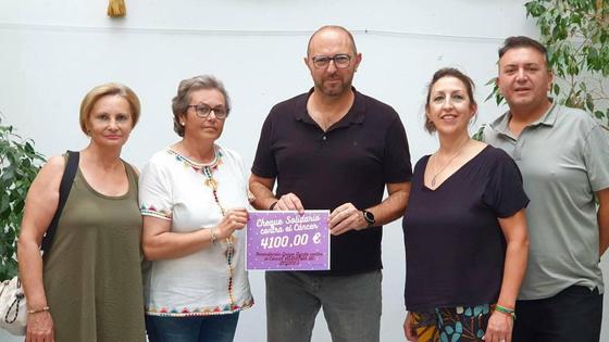Más de cuatro mil euros para la lucha contra el cáncer