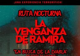 Esta noche es una de las más terroríficas del año con la Ruta Nocturna 'La Venganza de Ramira'
