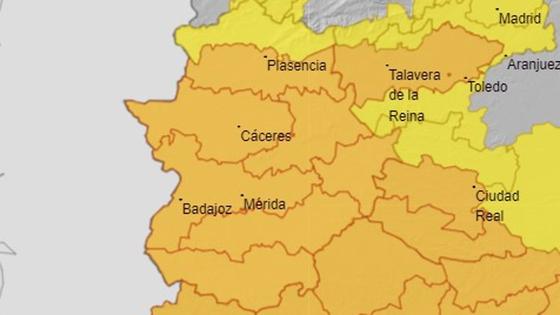 Activada la alerta naranja por altas temperaturas para este lunes
