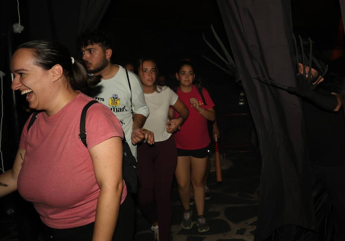 Pasando por el pasaje del terror