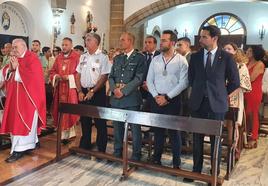 Santa misa en honor al Santísimo Cristo de la Misericordia