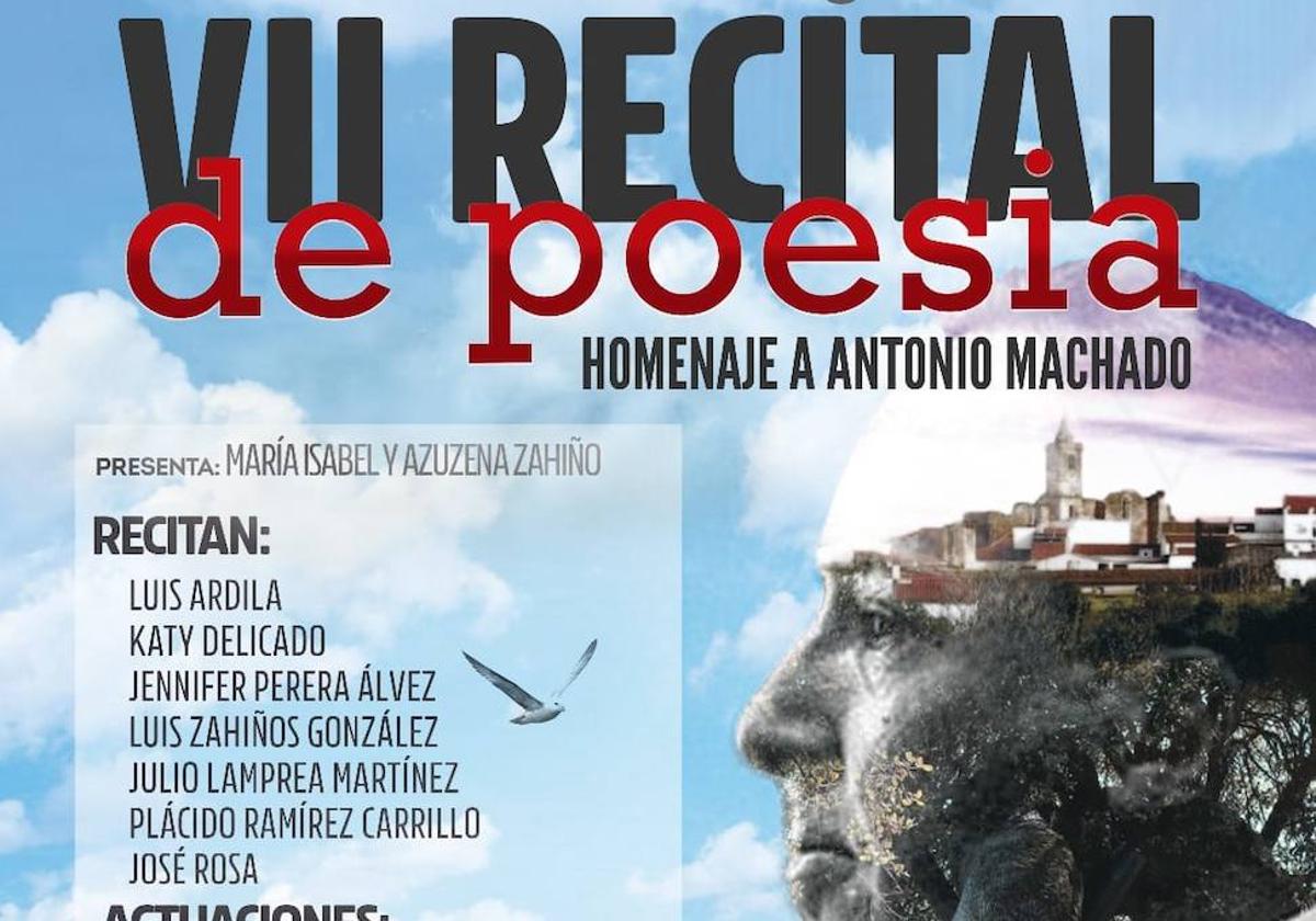 El VII Recital de Poesía será el próximo 7 de octubre